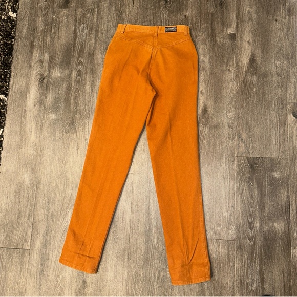Vintage Rockies Rocky Mountain Clothing Co. High Waist Sz 30 11/12X34Rust Brown - Picture 7 of 11